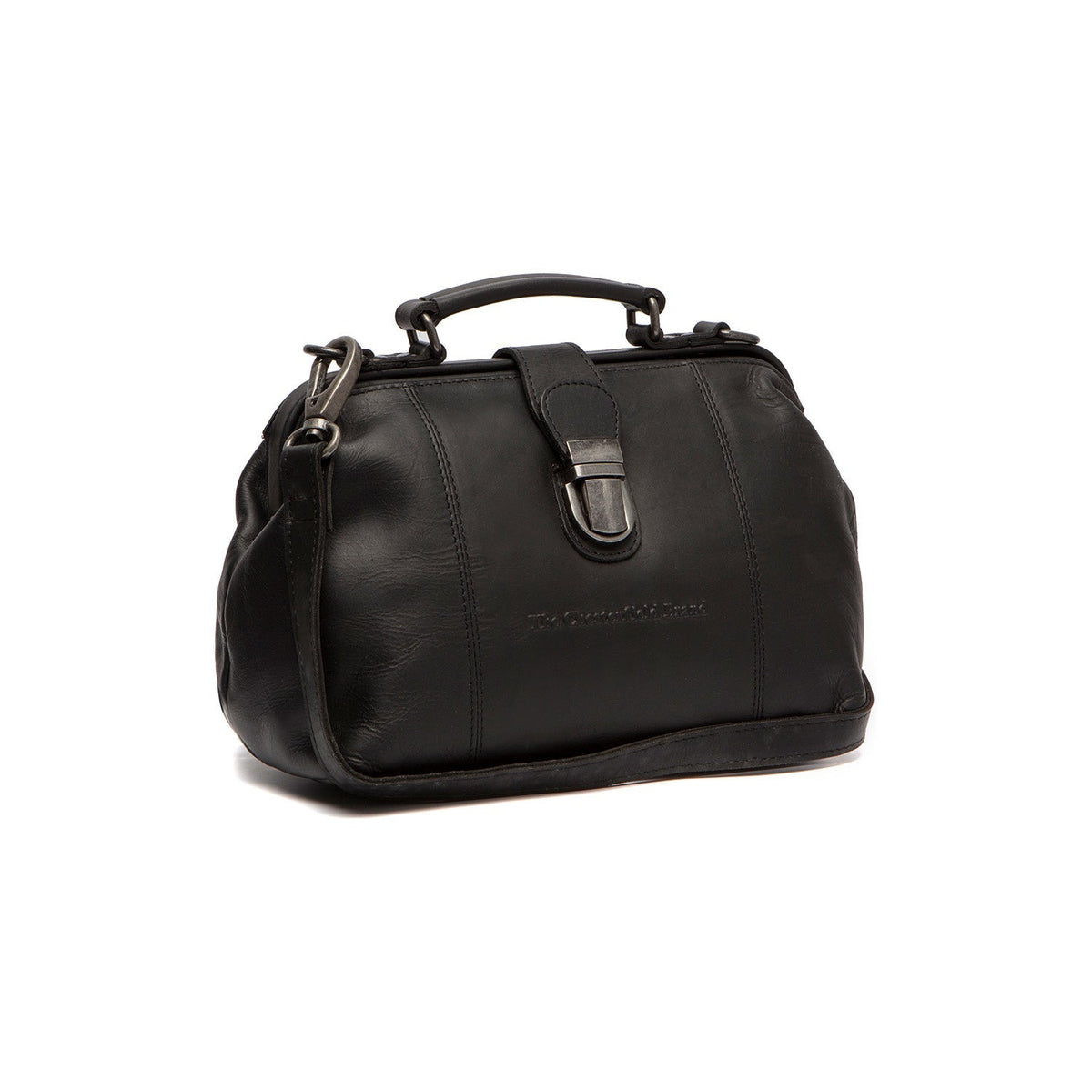 Rachael Full-Grain Leather Handbag voor Dames in Classic 100% Full-Grain Leather - Front Profile View &amp; Tailored Silhouette | Buy Online
