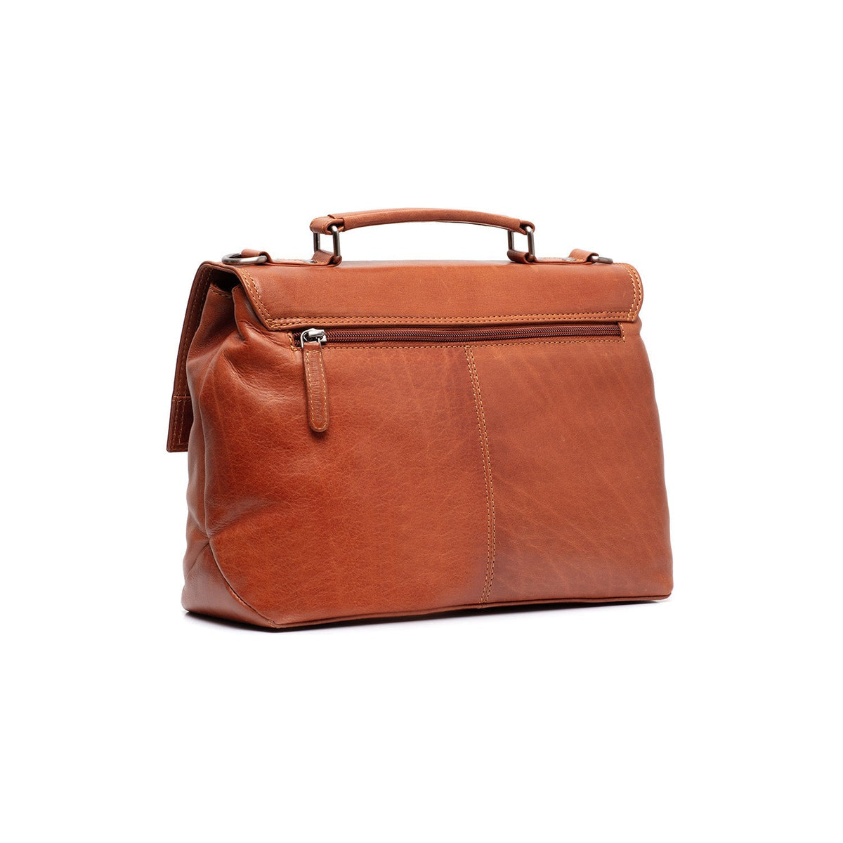 
Cognac Leather Handbag Renata, detail view 5