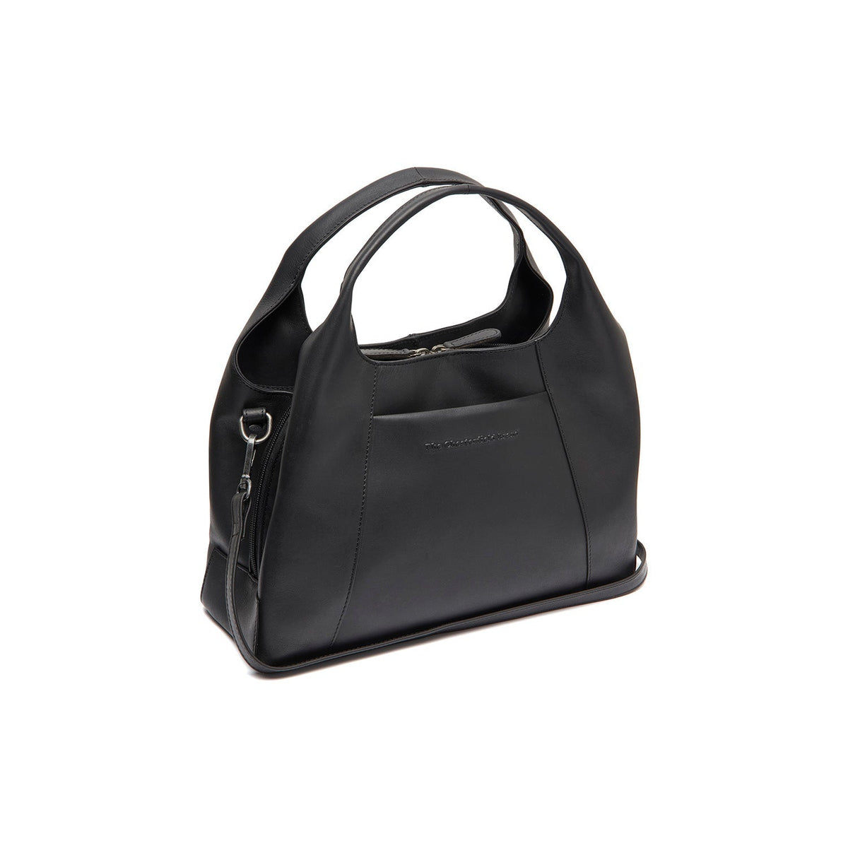 Salina Full-Grain Leather Handbag voor Dames in Classic 100% Full-Grain Leather - Front Profile View &amp; Tailored Silhouette | Buy Online