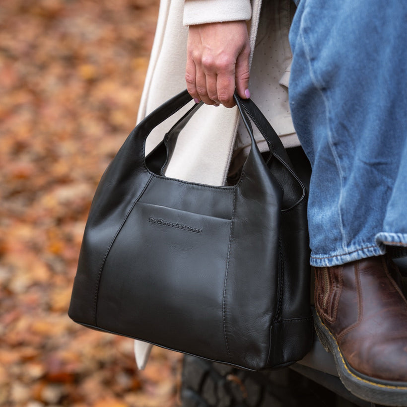 Salina Full-Grain Leather Handbag voor Dames