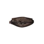 Tailored Rib Cuffs &amp; Hem Craftsmanship Construction Detail on Oliver Full-Grain Leather Key Case voor Dames