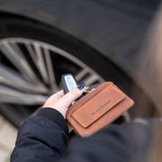 Oliver Full-Grain Leather Key Case voor Dames – alternate product view 2