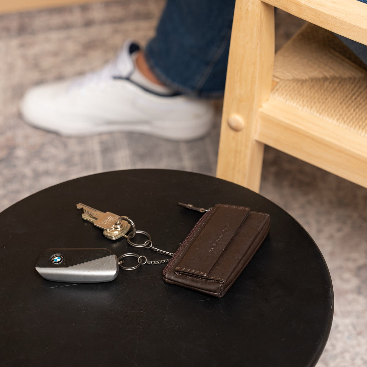Torano Full-Grain Leather Key Case voor Dames – alternate product view 3