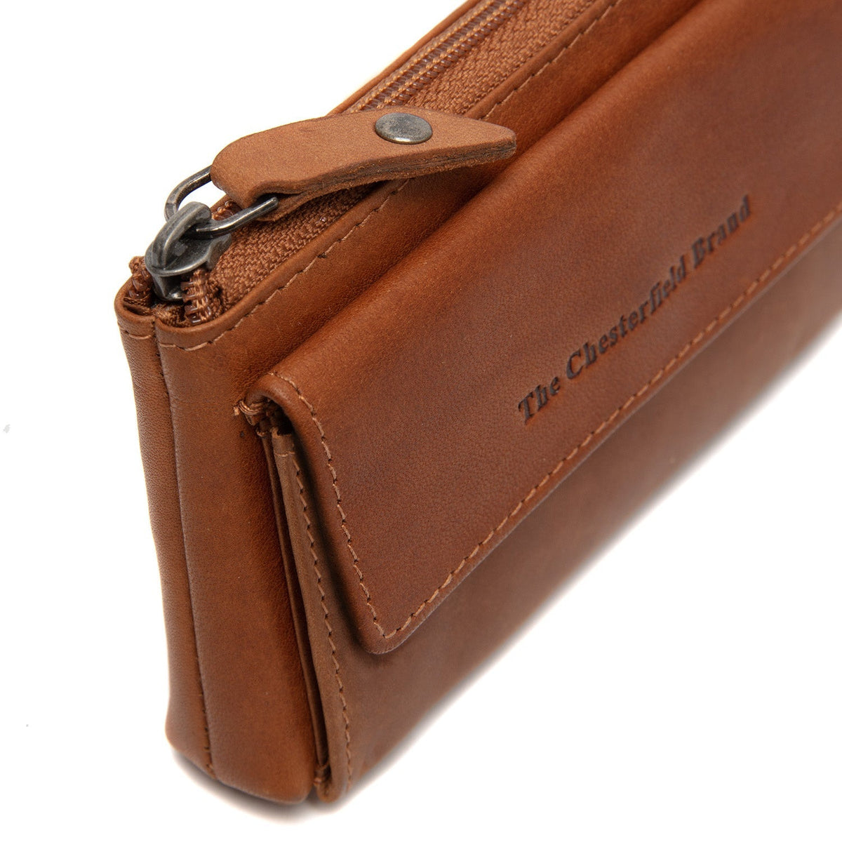Violette Full-Grain Leather Key Case voor Dames – alternate product view 2