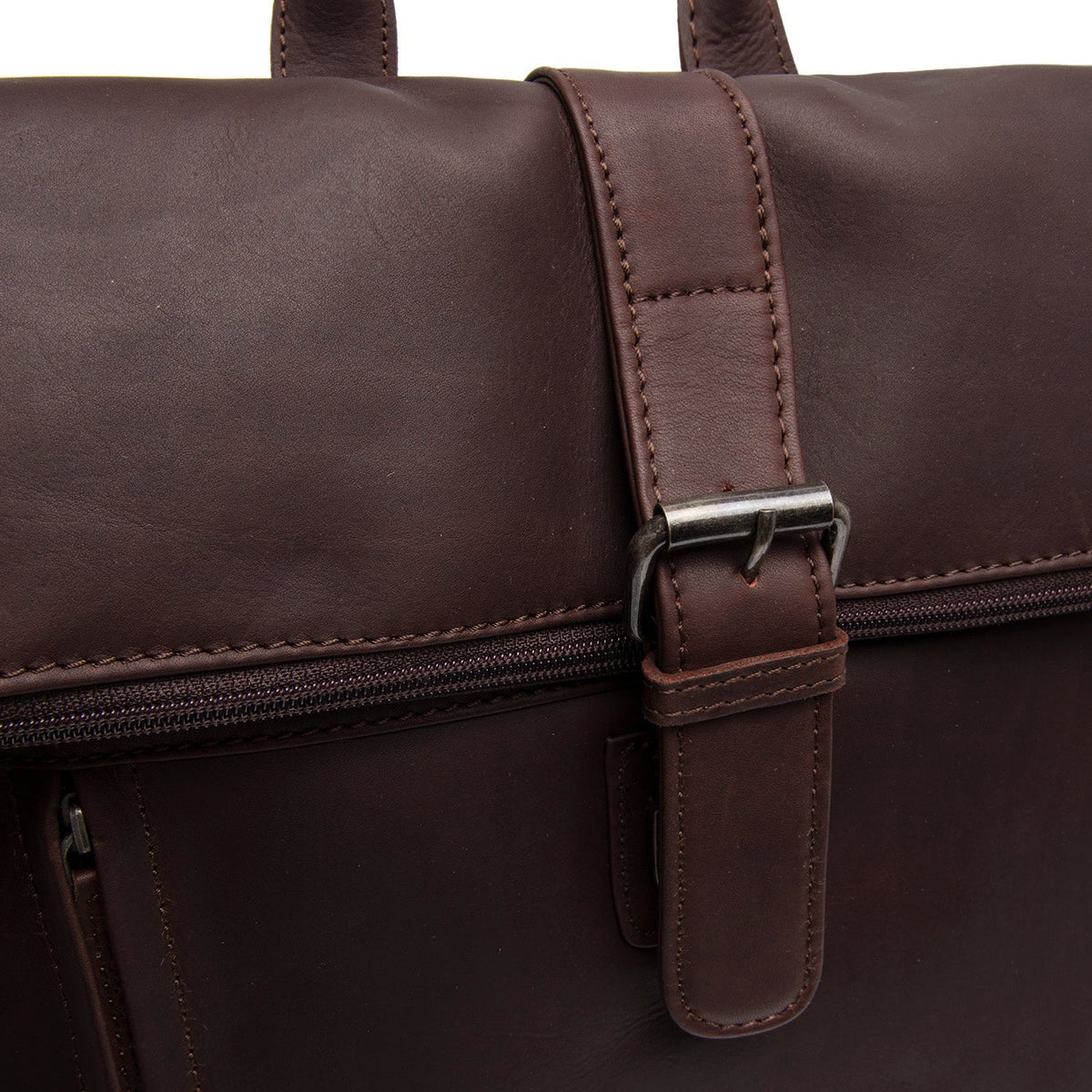 Larsson Full-Grain Leather Laptop Backpack voor Dames – alternate product view 2