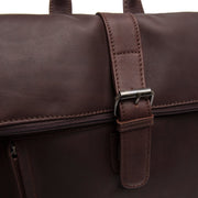Larsson Full-Grain Leather Laptop Backpack voor Dames – alternate product view 2