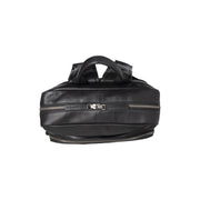 
Classic 100% Full-Grain leather Backpack - Achteraanzicht met versterkte leren banden