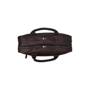 Boston Full-Grain Leather Laptop Bag voor Heren – alternate product view 2