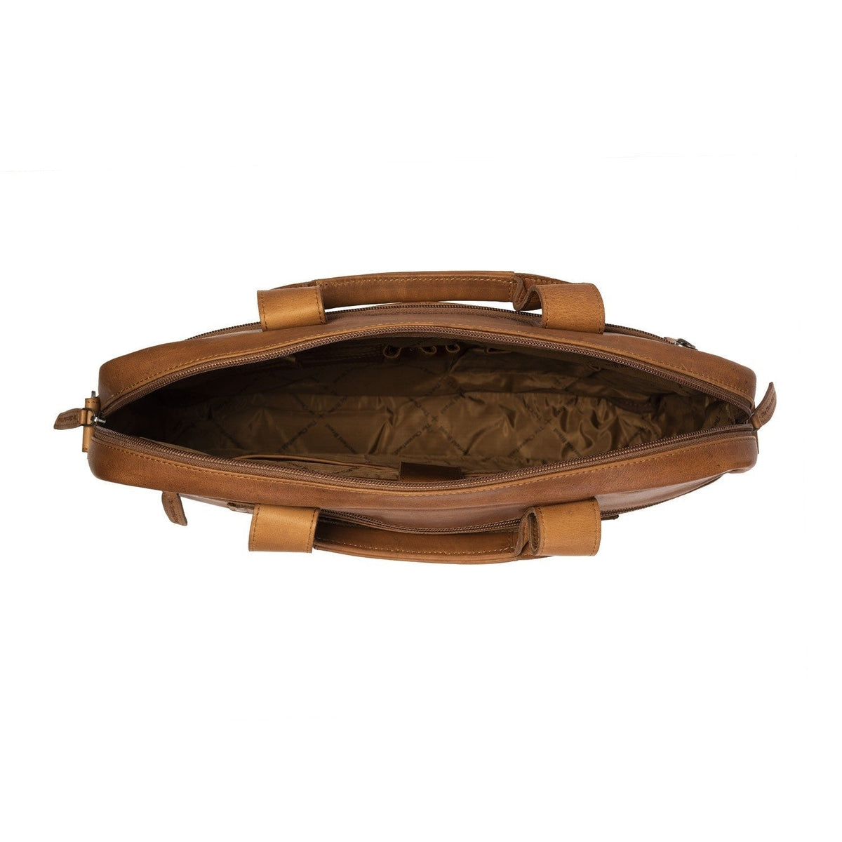 Calvi Full-Grain Leather Laptop Bag voor Dames – alternate product view 3