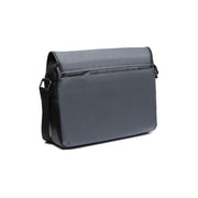 
Classic 100% Full-Grain leather Briefcase - Achteraanzicht met versterkte leren banden