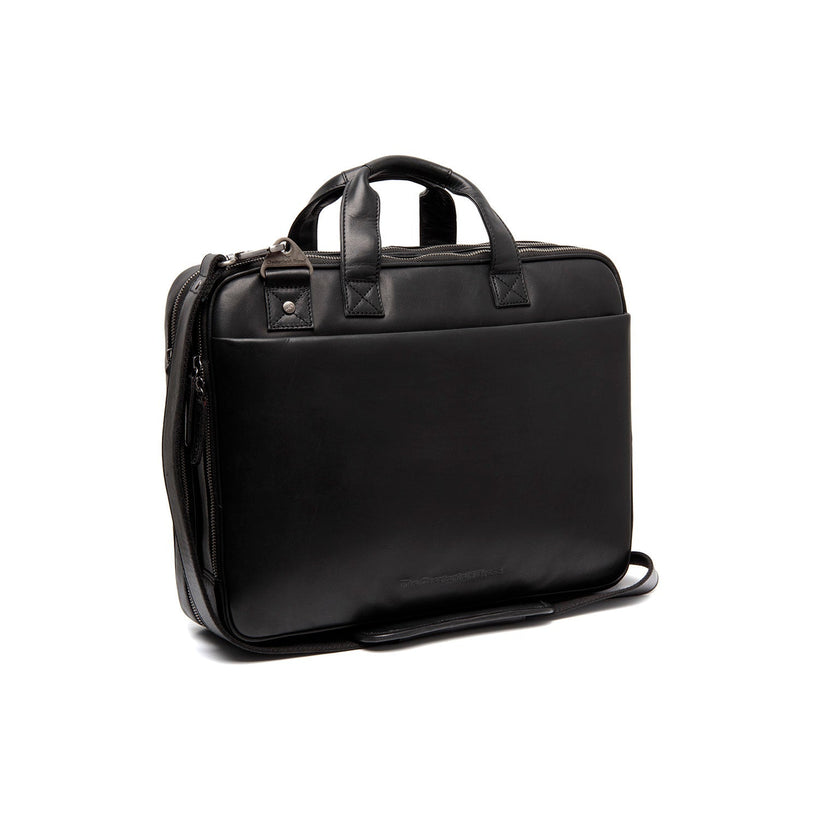 Iseo Full-Grain Leather Laptop Bag voor Heren