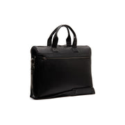 Levanto Full-Grain Leather Laptop Bag voor Dames in Classic 100% Full-Grain Leather - Full Exterior Front Profile View | Buy Online
