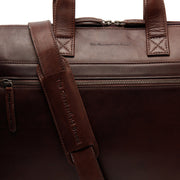 Levanto Full-Grain Leather Laptop Bag voor Dames – alternate product view 3