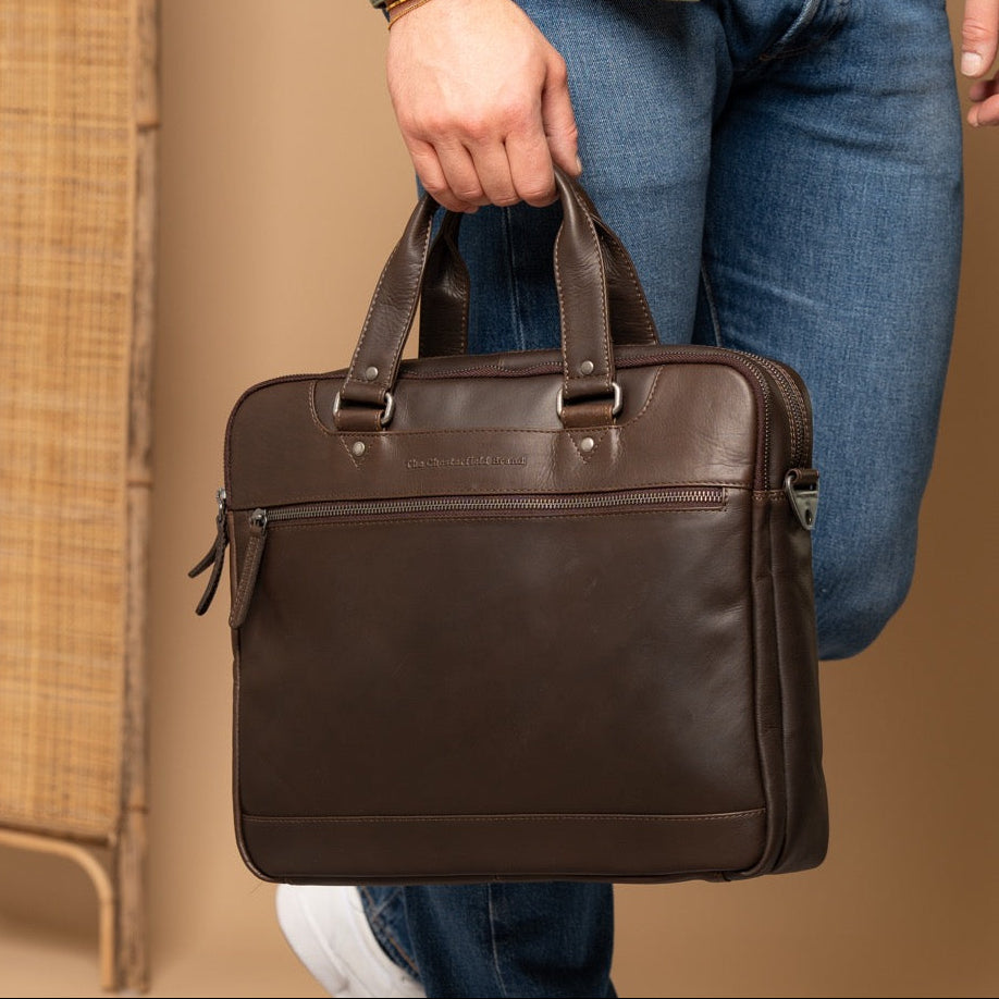 
Montara Leren laptoptas – alternate product view 2
