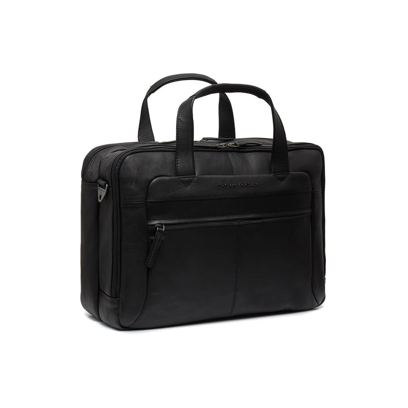 Ryan Full-Grain Leather Laptop Bag voor Heren