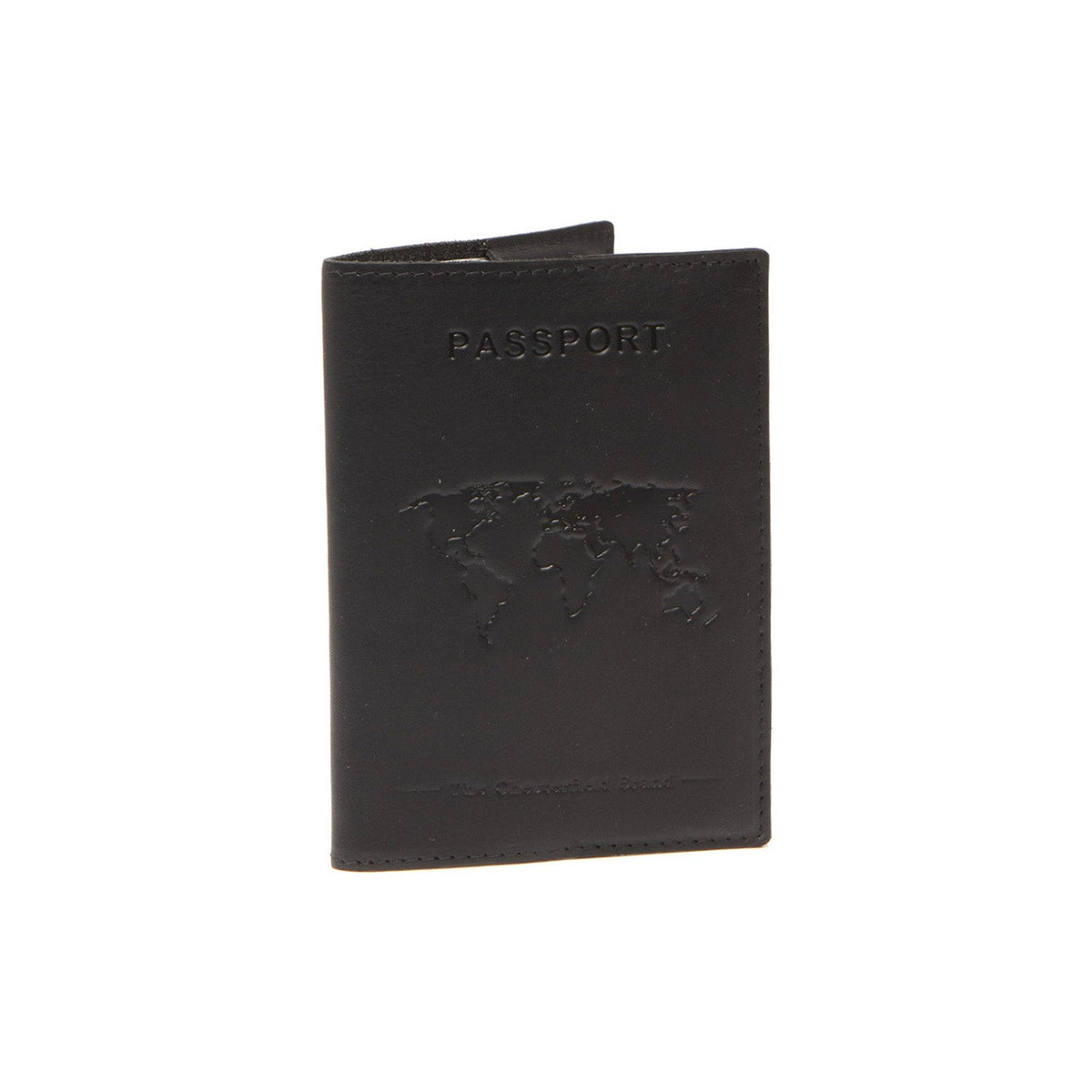 Leather Passport Case voor Dames in Classic 100% Full-Grain Leather - Front Profile View &amp; Tailored Silhouette | Buy Online