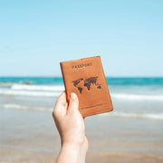 Leather Passport Case voor Dames – alternate product view 2