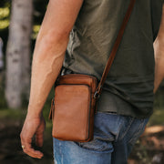 Hamilton Full-Grain Leather Phone Bag voor Dames – alternate product view 3