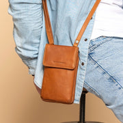 Langley Full-Grain Leather Phone Bag voor Dames – alternate product view 2