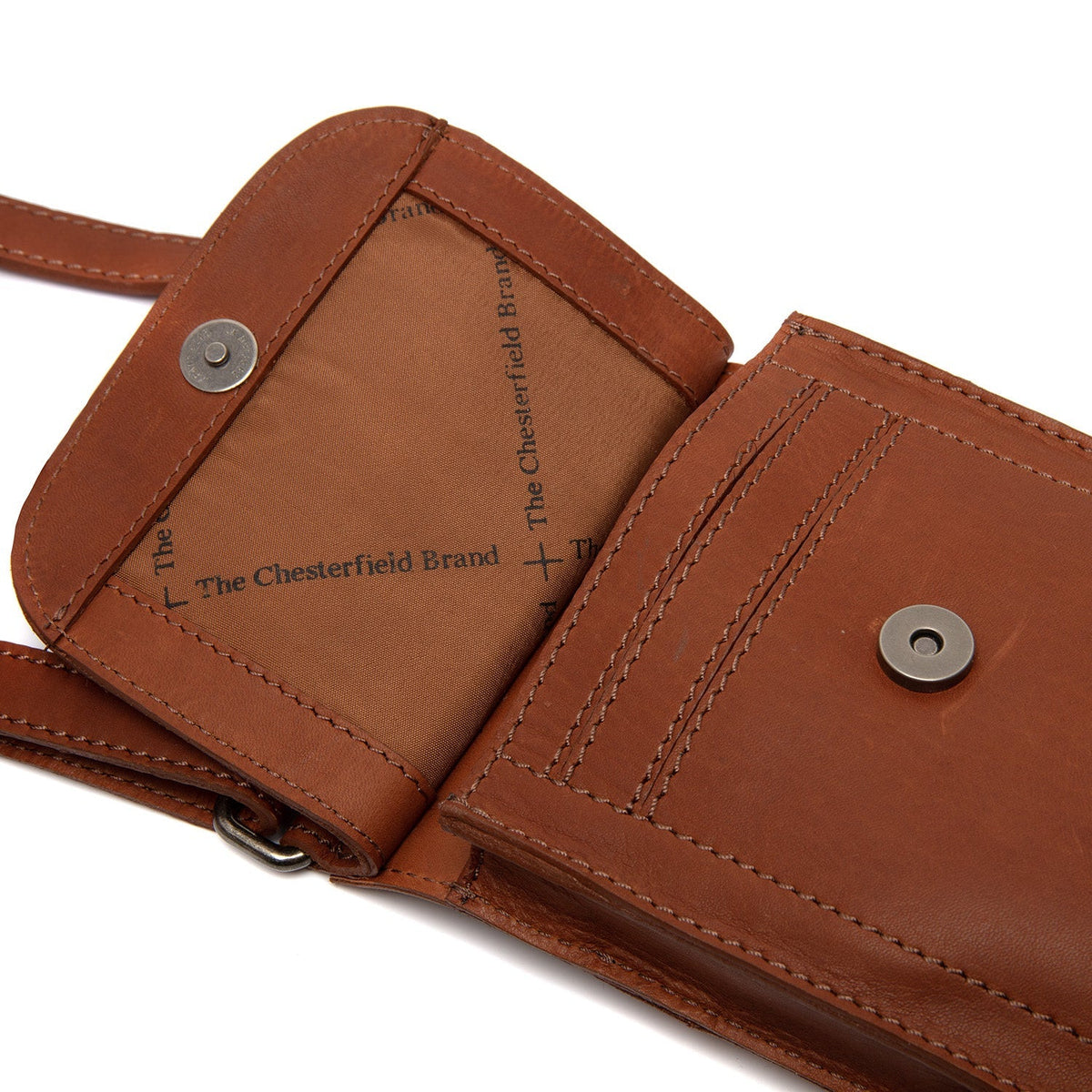 Nebra Full-Grain Leather Phone Bag voor Dames – alternate product view 3