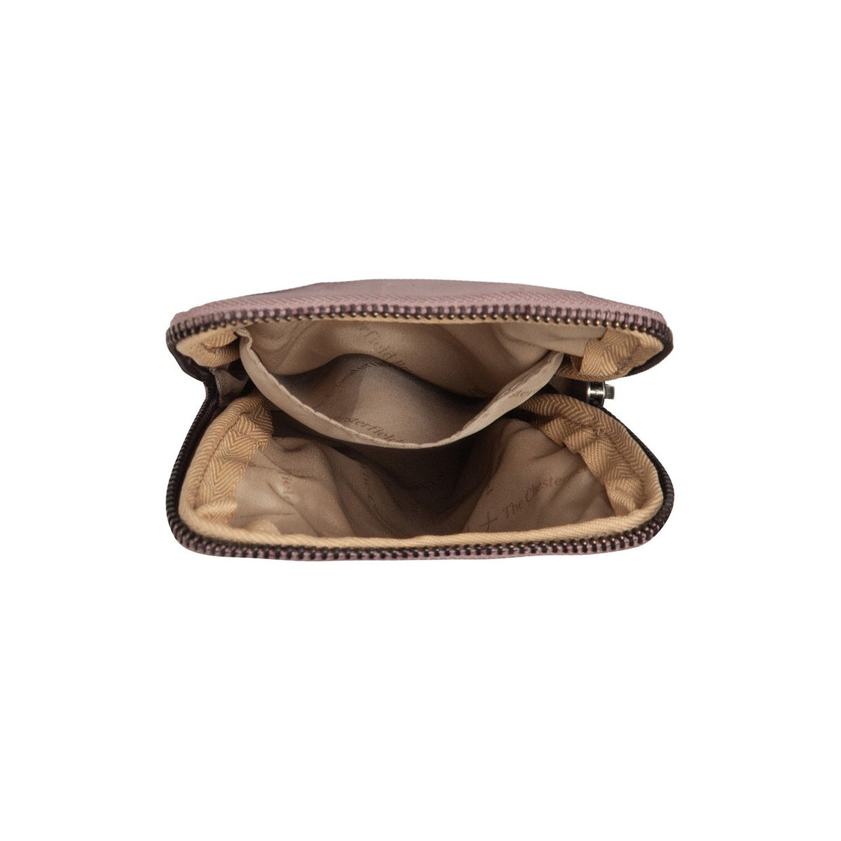 Salta Full-Grain Leather Phone Bag - Zijaanzicht met ergonomische mouwsnede