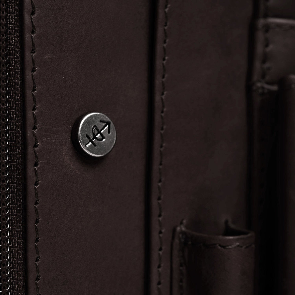 Brown Leather Portfolio Barnet voor Dames, detail view 1