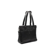 
Rome Volnerfleer Shopper voor Dames in klassiek 100% volnerfleer - Full Exterior Vooraanzicht & getailleerd silhouet | Online kopen