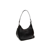 Alexandria Full-Grain Leather Shoulder Bag voor Dames in Classic 100% Full-Grain Leather - Full Exterior Front Profile View | Buy Online