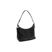 Christie Full-Grain Leather Shoulder Bag voor Dames in Classic 100% Full-Grain Leather - Full Exterior Front Profile View | Buy Online