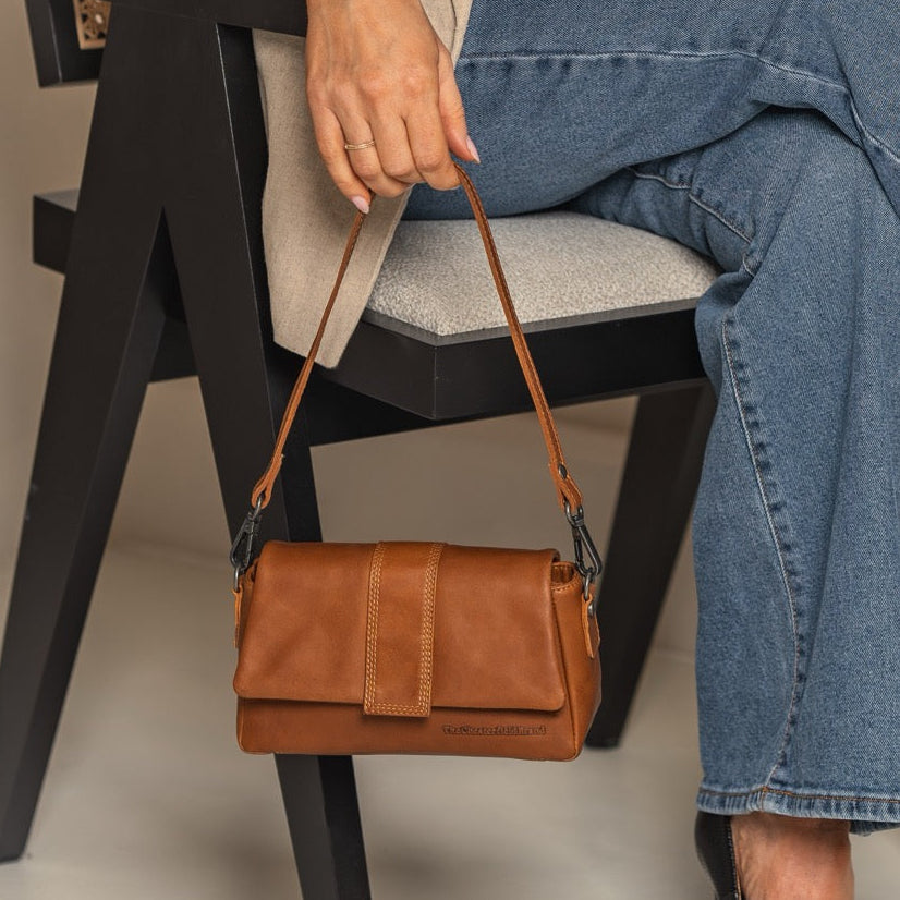 Clifden Full-Grain Leather Shoulder Bag voor Dames – alternate product view 2