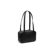 Fenno Full-Grain Leather Shoulder Bag voor Dames in Classic 100% Full-Grain Leather - Full Exterior Front Profile View | Buy Online
