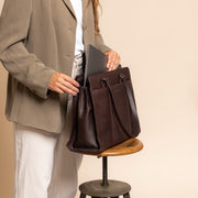 
Fidenza Leren schoudertas – alternate product view 3