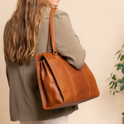 
Fidenza Leren schoudertas – alternate product view 2