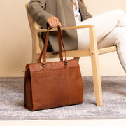 
Fidenza Leren schoudertas – alternate product view 3