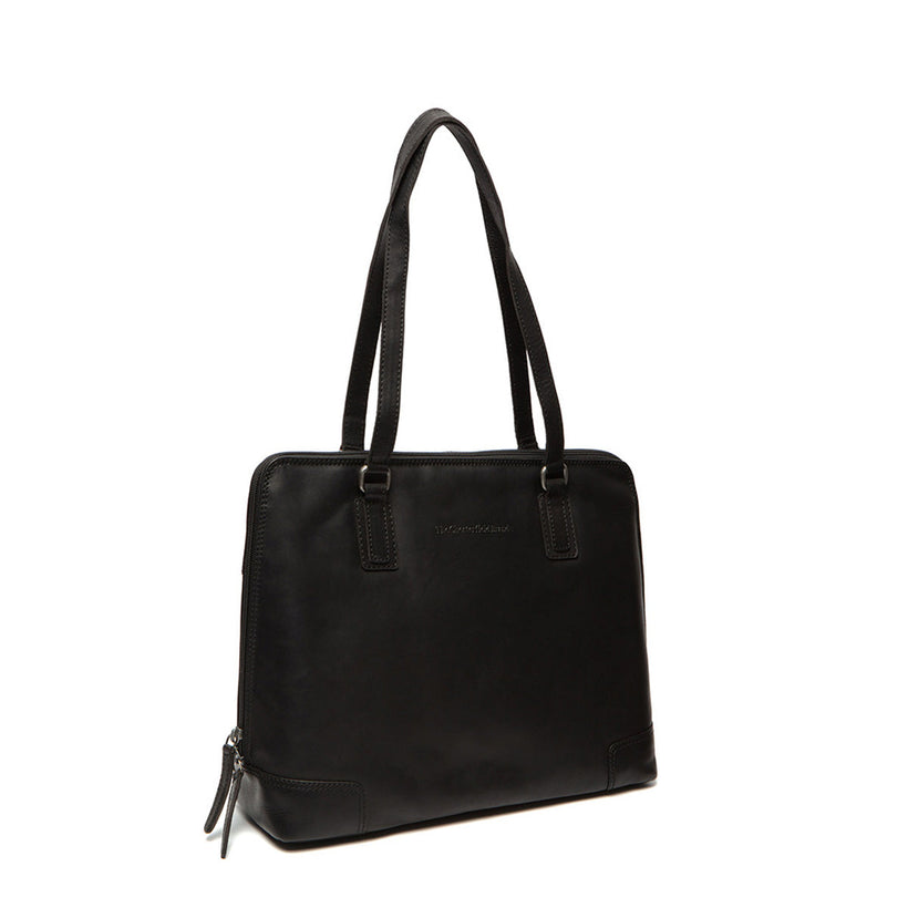 Flint Full-Grain Leather Shoulder Bag voor Dames