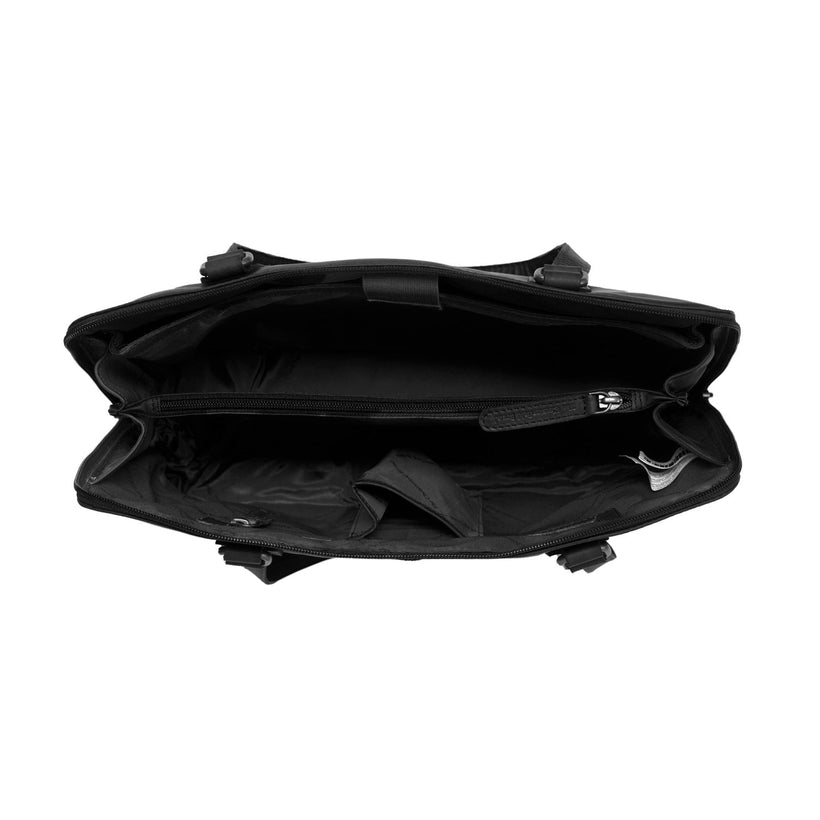 Flint Full-Grain Leather Shoulder Bag voor Dames