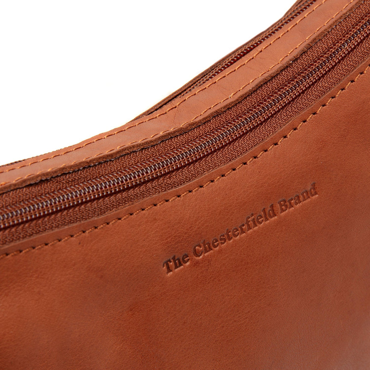 Irving Full-Grain Leather Shoulder Bag voor Dames – alternate product view 2