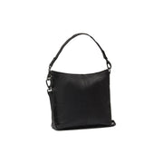 Jen Full-Grain Leather Shoulder Bag voor Dames in Classic 100% Full-Grain Leather - Full Exterior Front Profile View | Buy Online
