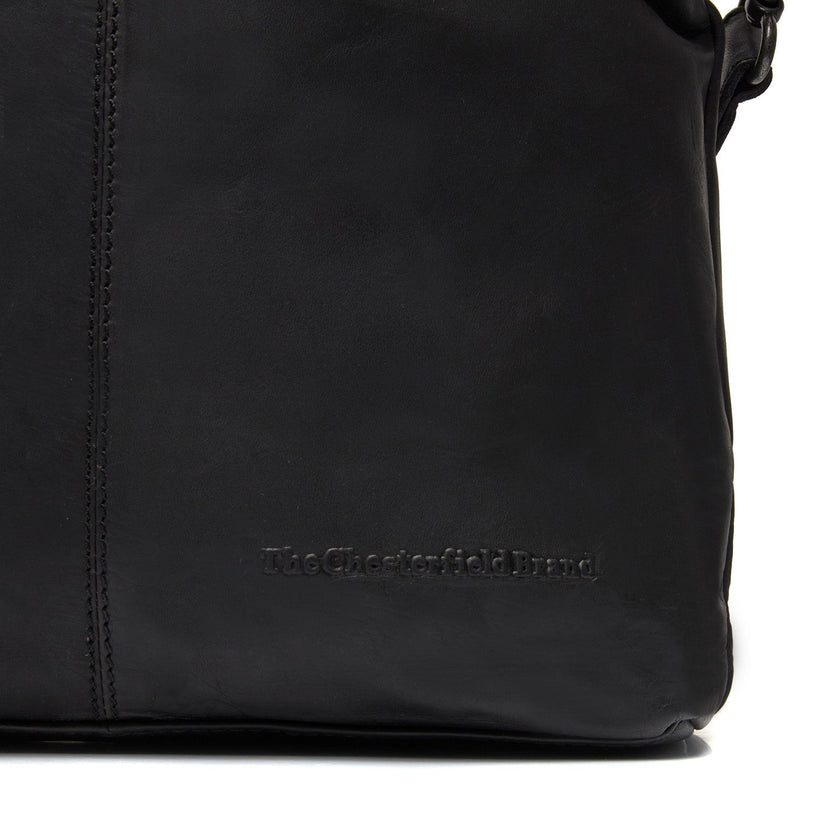 Jen Full-Grain Leather Shoulder Bag voor Dames