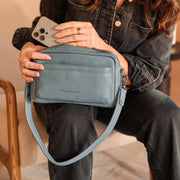 Liora Full-Grain Leather Shoulder Bag voor Dames – alternate product view 3