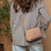 Liora Full-Grain Leather Shoulder Bag voor Dames – alternate product view 2