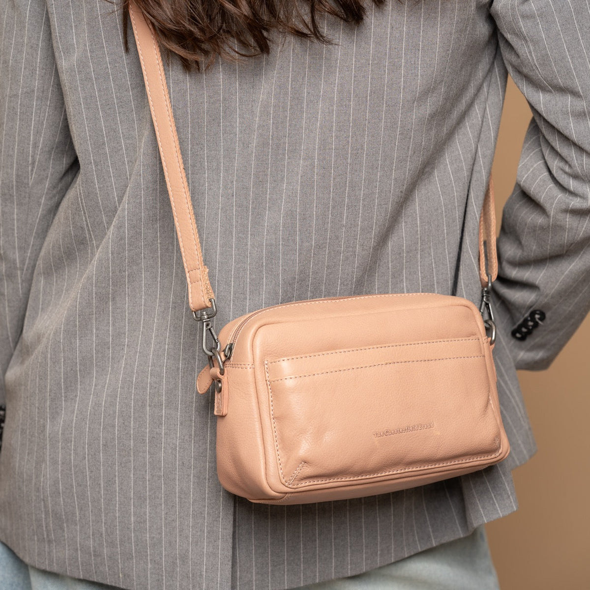 Liora Full-Grain Leather Shoulder Bag voor Dames – alternate product view 2