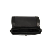 Solid Antique Brass Hardware &amp; Heavy-Duty Dual Zipper Detail on Lizzola Full-Grain Leather Shoulder Bag voor Dames