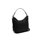 Marle Full-Grain Leather Shoulder Bag voor Dames in Classic 100% Full-Grain Leather - Full Exterior Front Profile View | Buy Online