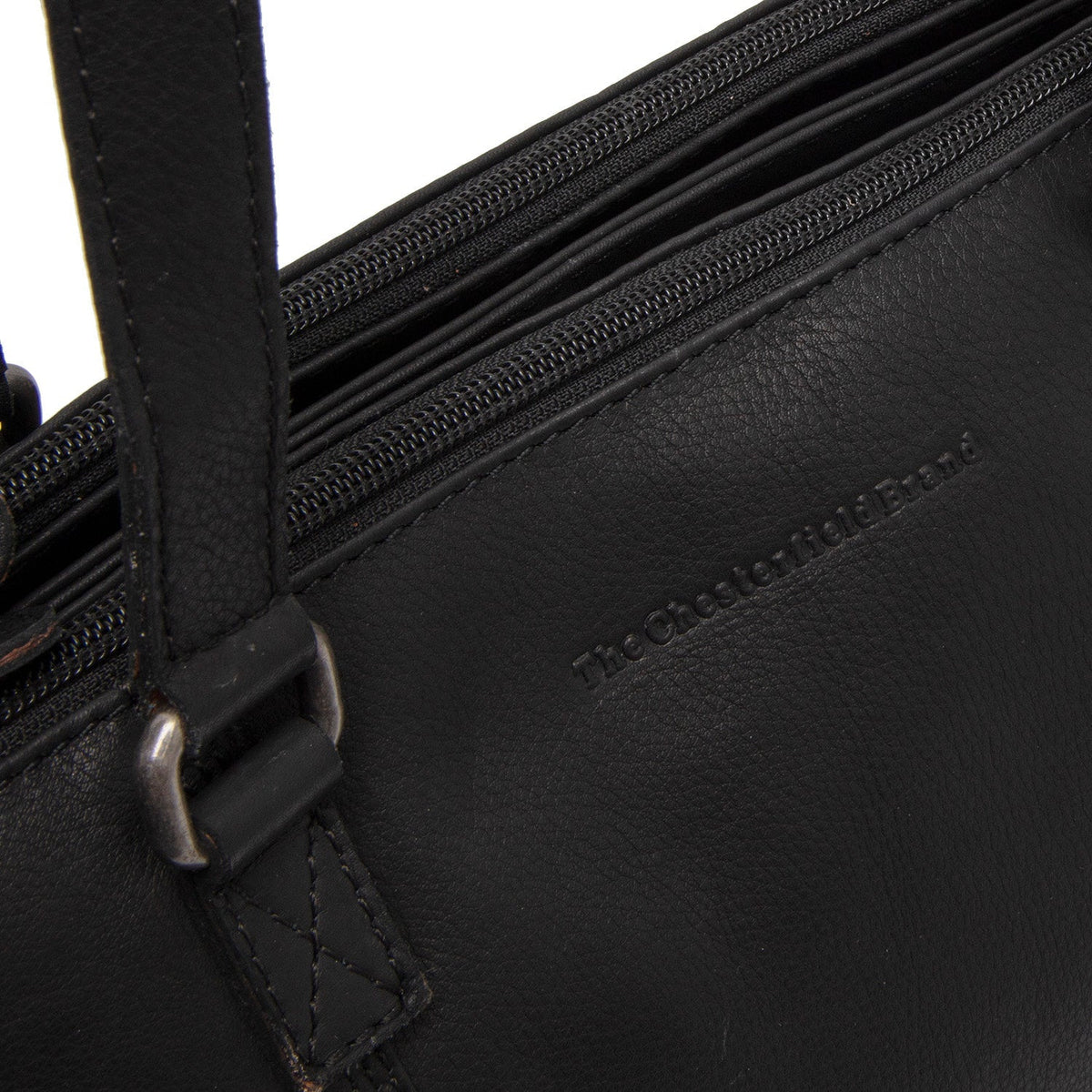 Marvos Full-Grain Leather Shoulder Bag voor Dames – alternate product view 3