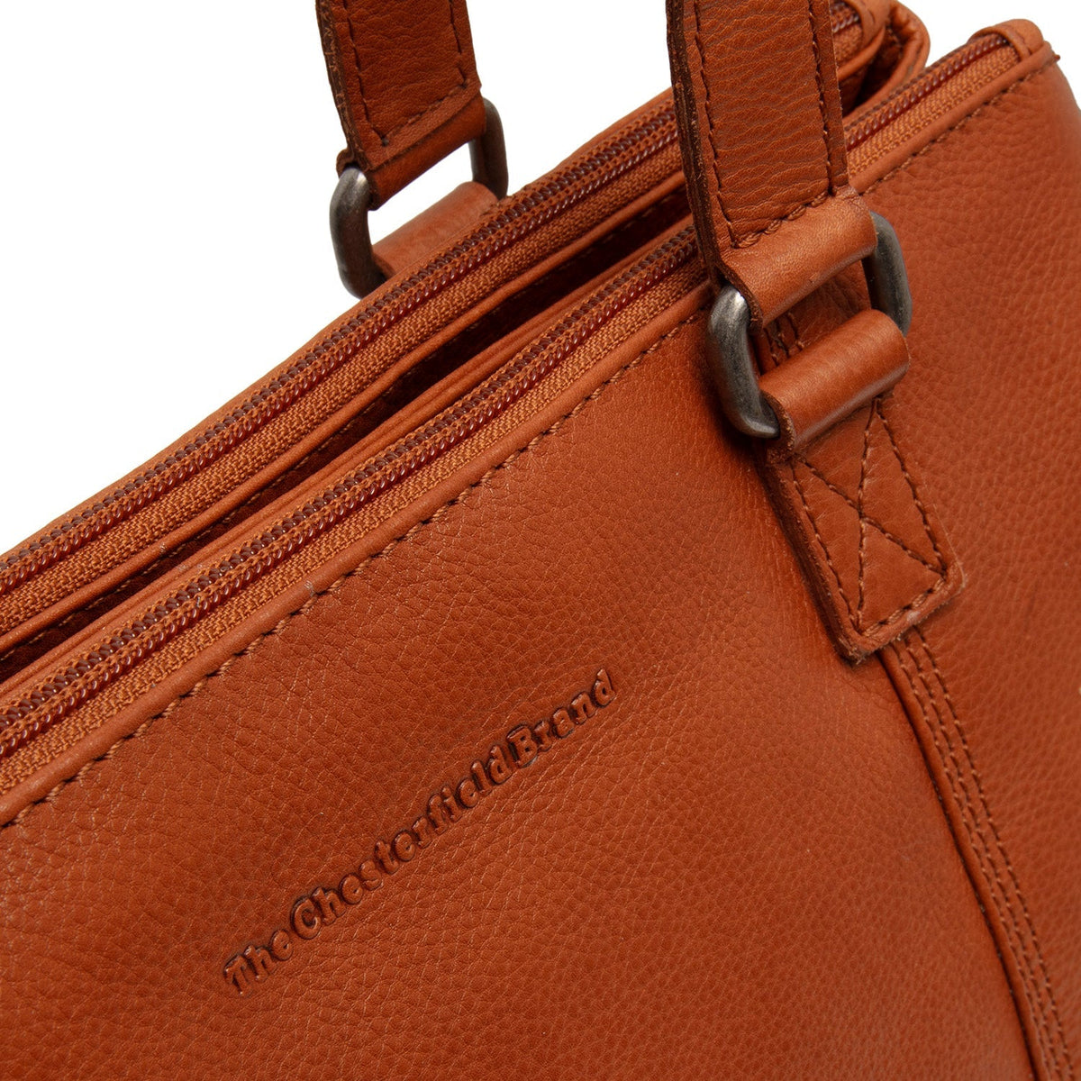 Marvos Full-Grain Leather Shoulder Bag voor Dames – alternate product view 3