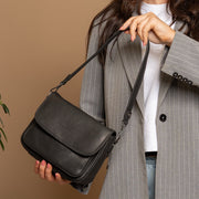 Miloa Full-Grain Leather Shoulder Bag voor Dames – alternate product view 2