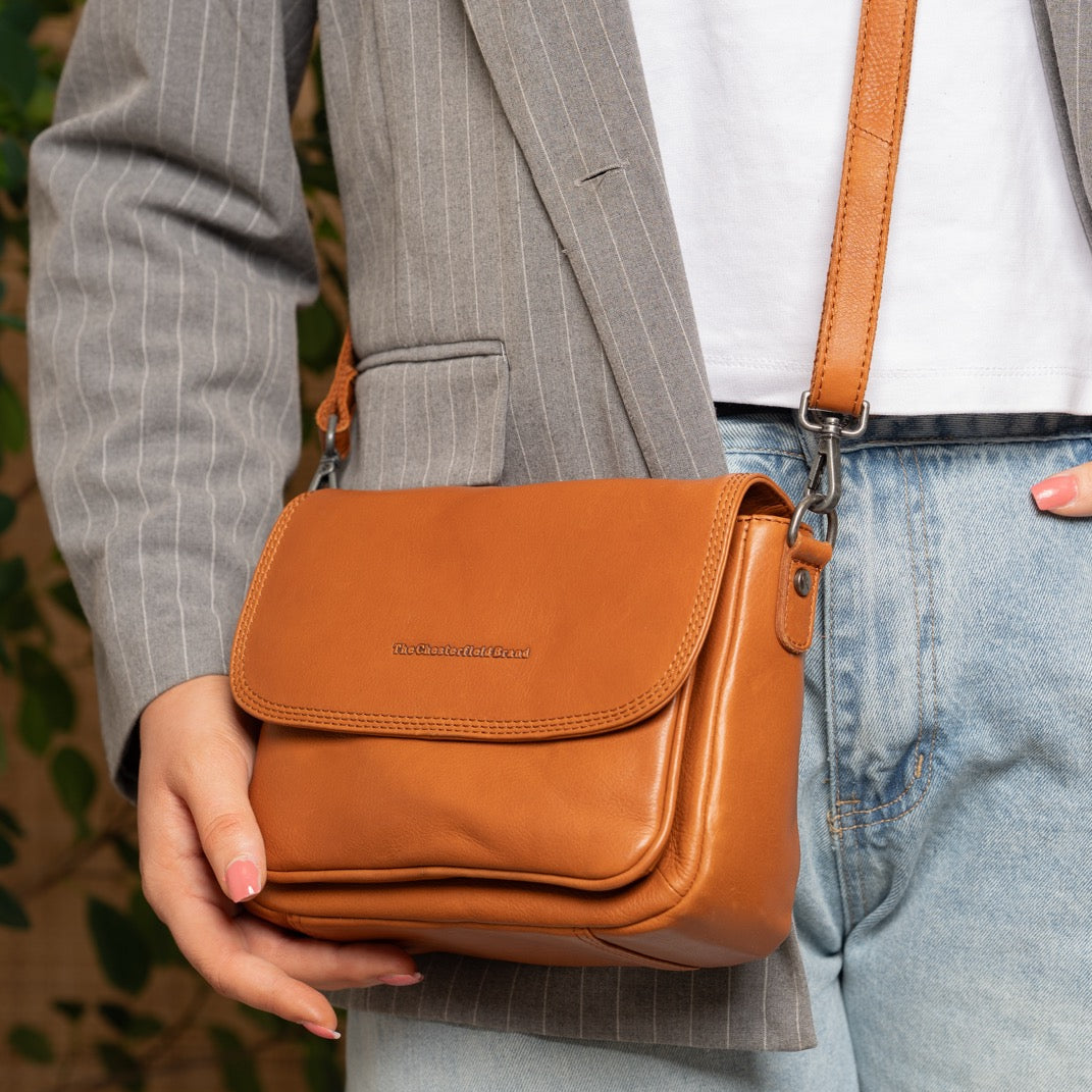 Miloa Full-Grain Leather Shoulder Bag voor Dames – alternate product view 2