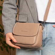 Miloa Full-Grain Leather Shoulder Bag voor Dames – alternate product view 2