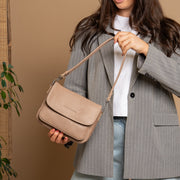 Miloa Full-Grain Leather Shoulder Bag voor Dames – alternate product view 3